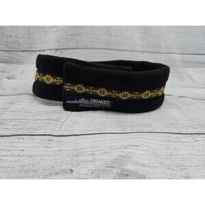 Vintage Croakies Headband Headwarmer Aztec Peint Jackson Hole Wyoming